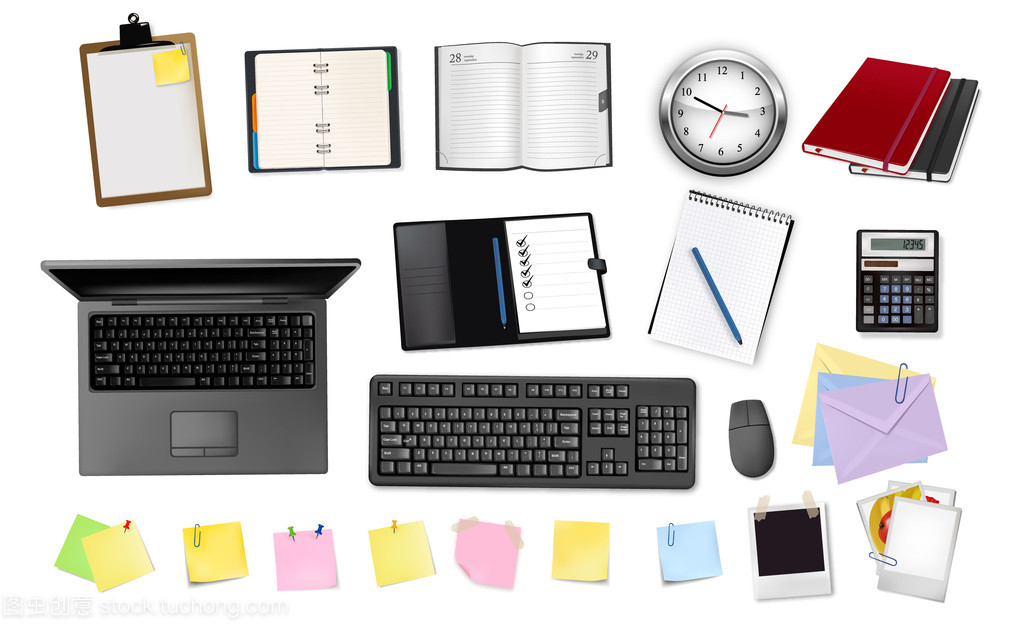 矢量數(shù)碼產(chǎn)品 商業(yè)與辦公用品的現(xiàn)代革新
